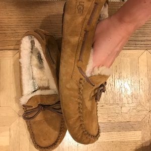 UGG Moccasin Shearling Slippers